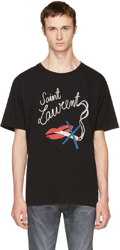 yves saint laurent no smoking shirt|saint laurent t shirt.